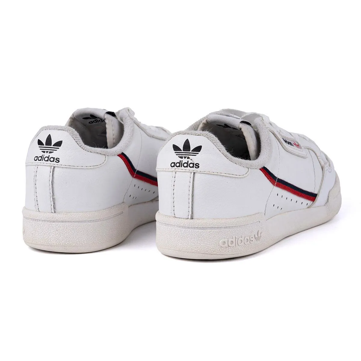 Adidas Continental 80 Sneakers Leather White Colour For Kids