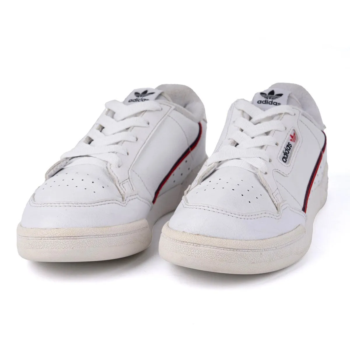 Adidas Continental 80 Sneakers Leather White Colour For Kids