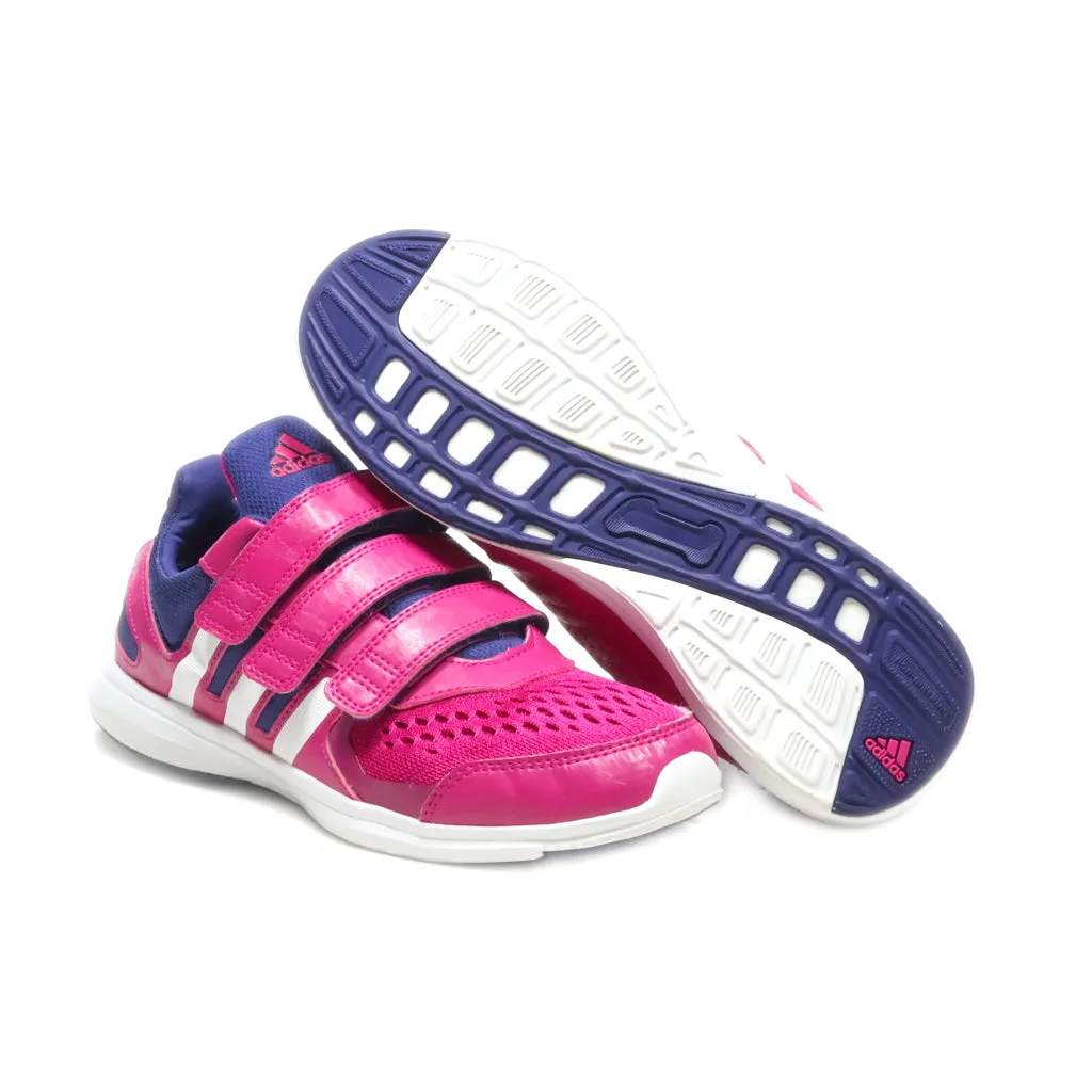 Adidas Hyperfast 2.0 Sport Shoes Fabric Pink Colour For Kids