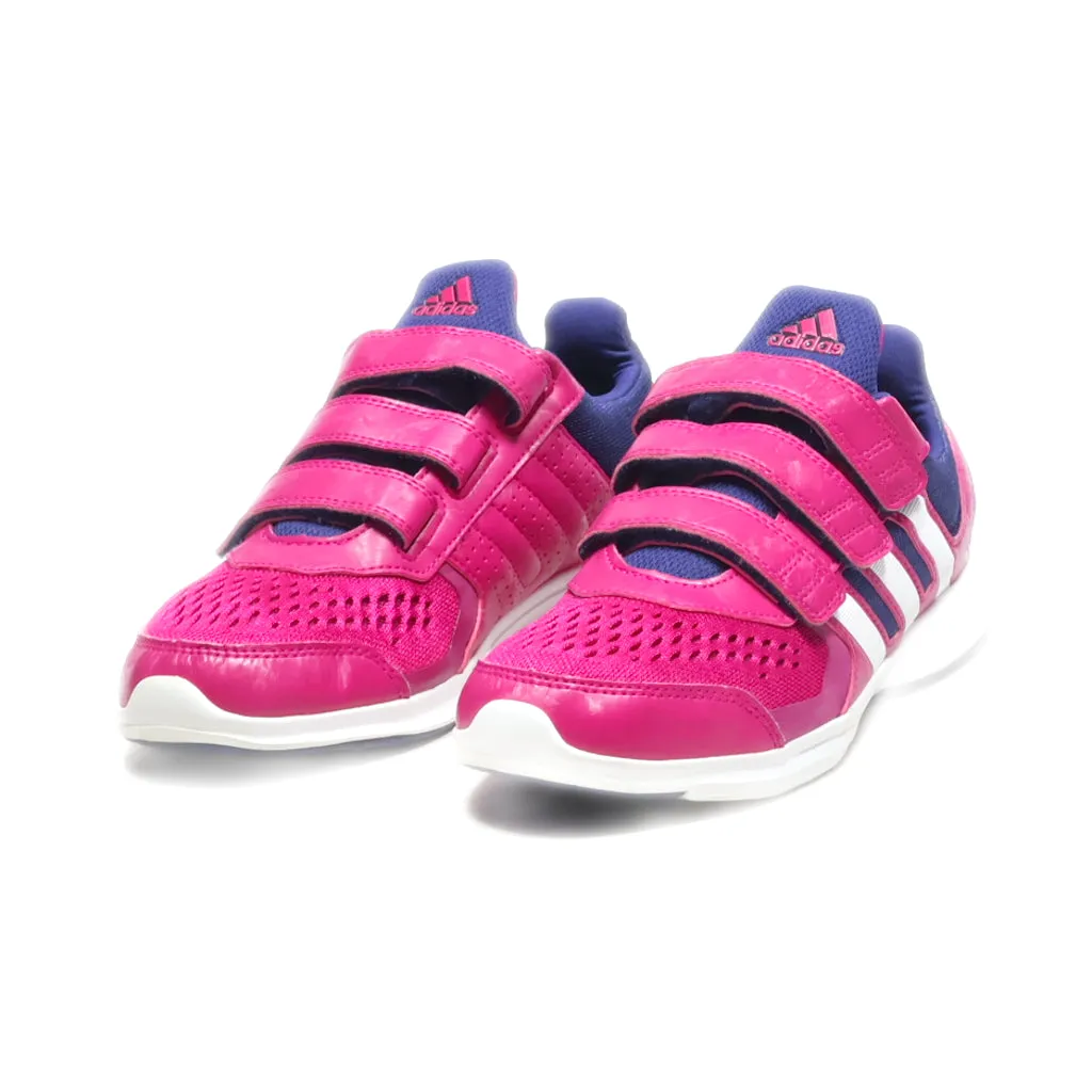 Adidas Hyperfast 2.0 Sport Shoes Fabric Pink Colour For Kids