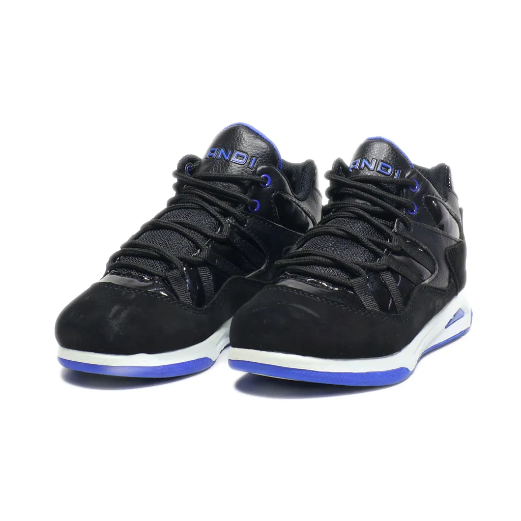 And1 Sport Shoes Leather Black Colour For Kids