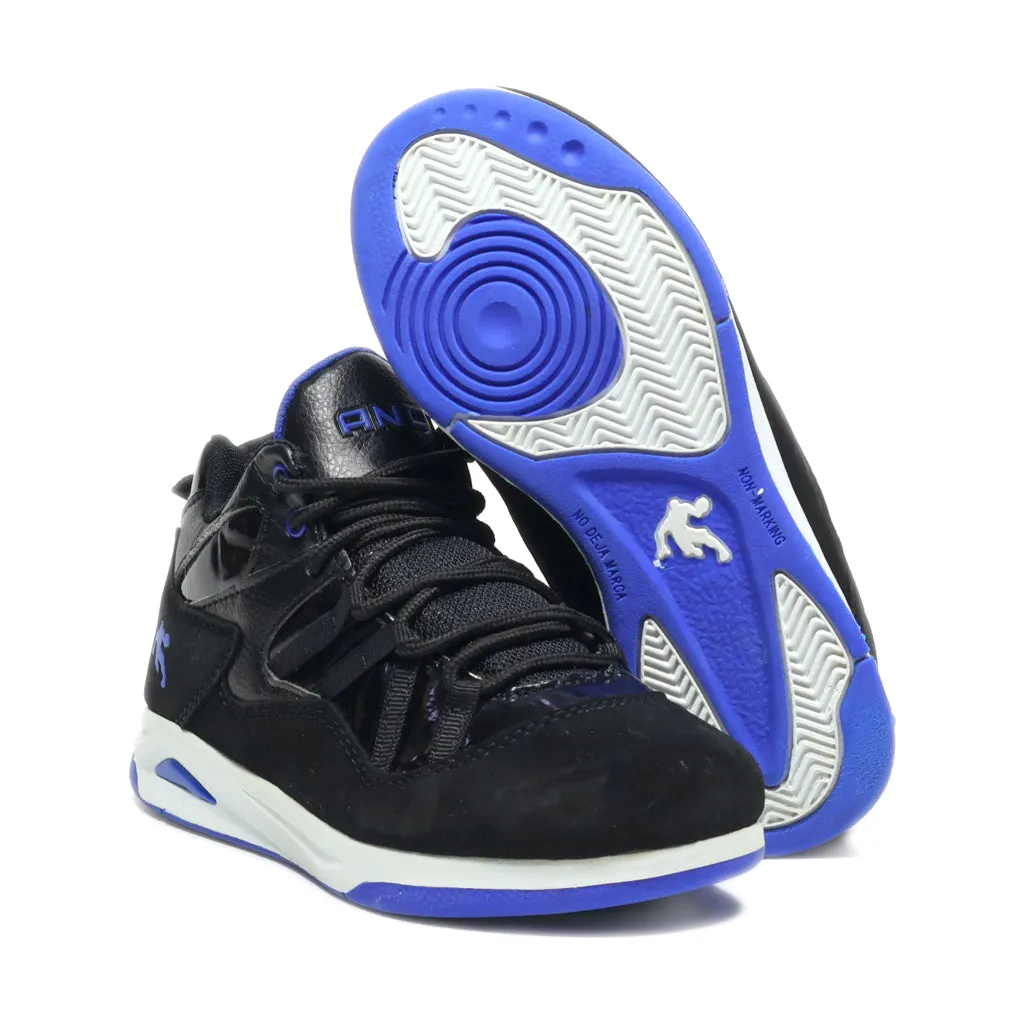 And1 Sport Shoes Leather Black Colour For Kids