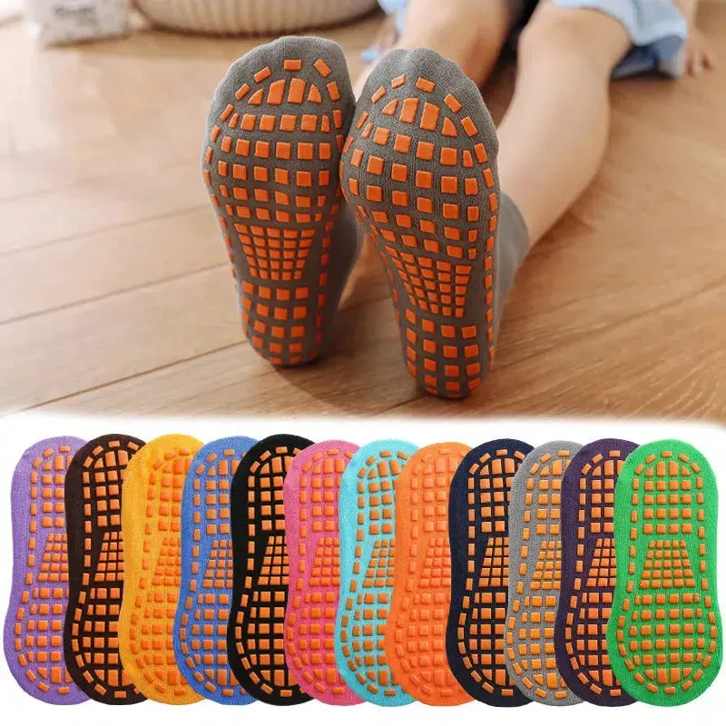 Anti-Slip Cotton Socks for Kids and Adult
