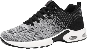 Cathalem Womens Orthopedic Sneakers Air Cushion Running Shoes Walking Shoes Mesh Gym Fashion Sneakers Athletic Comfortable