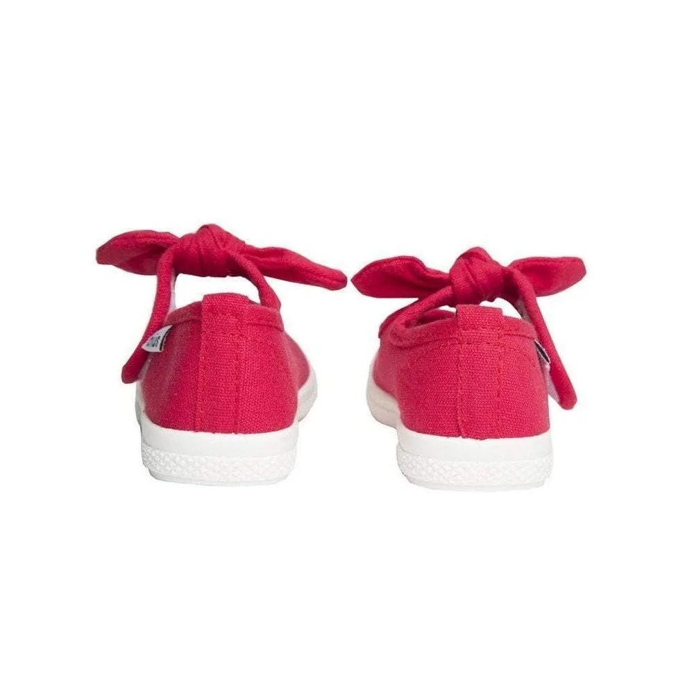 Chus Athena Bow Shoe Red