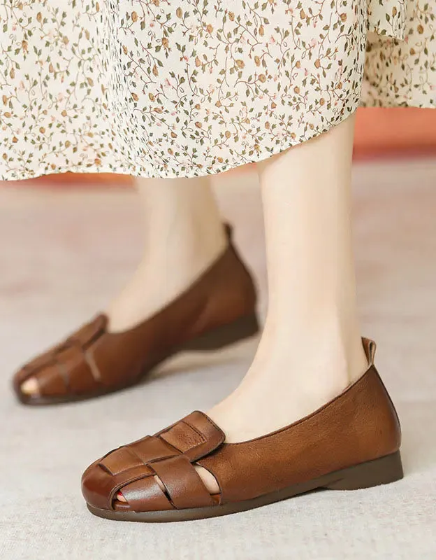 Close toe Summer Flats