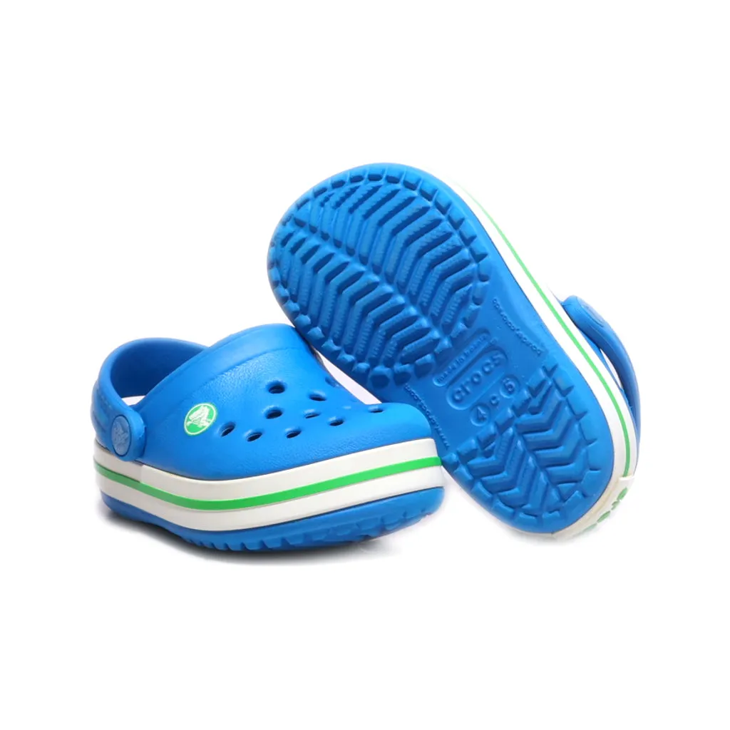 Crocs Clogs Rubber Blue Colour For Kids