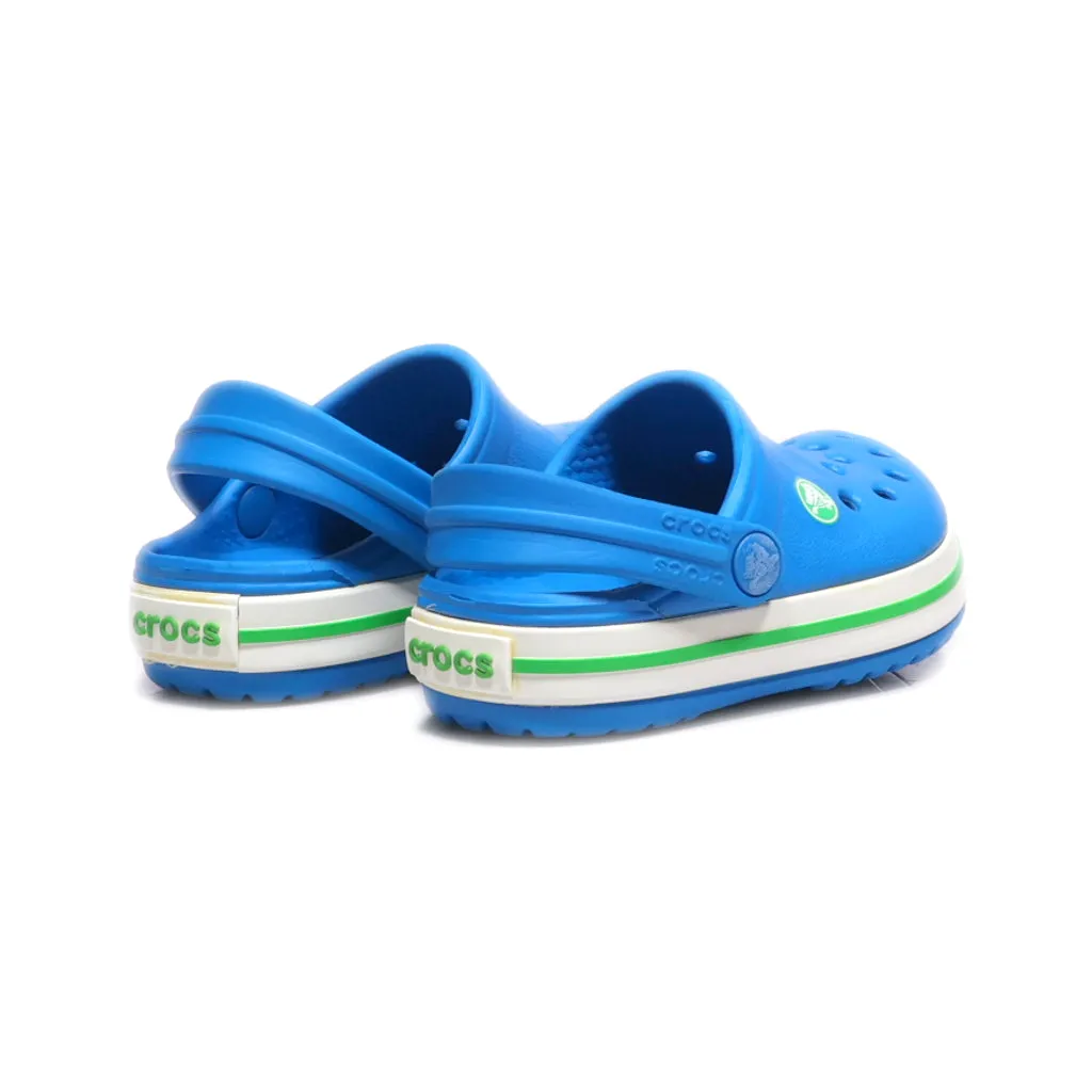 Crocs Clogs Rubber Blue Colour For Kids