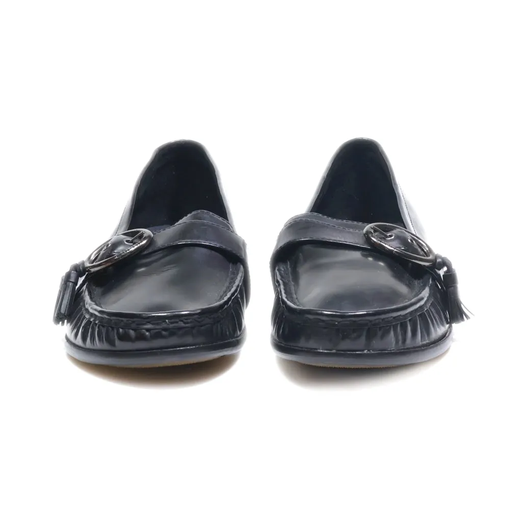 Esprit Loafers Leather Black Colour For Women