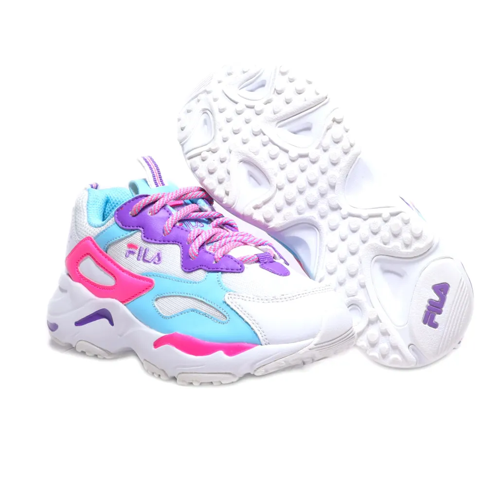 Fila Ray Tracer Sport Shoes Fabric Multicolour Colour For Kids