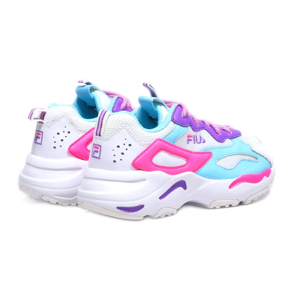 Fila Ray Tracer Sport Shoes Fabric Multicolour Colour For Kids