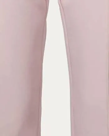 Front Seam Wide Leg Pants in Light Pink | Light Pink
