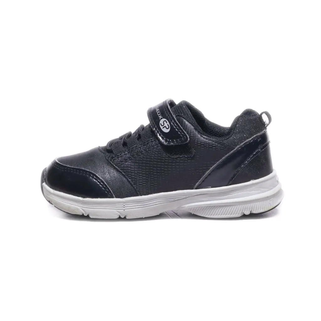 Geox Sport Shoes Fabric Black Colour For Kids