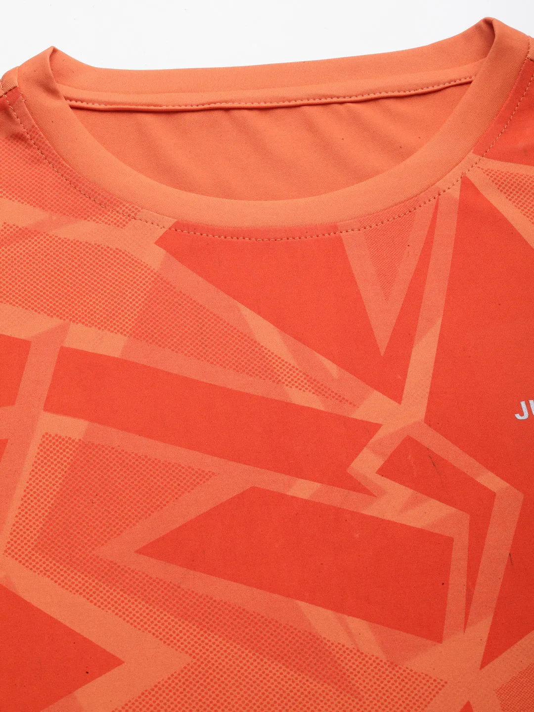 JUMP USA Ultralyte Men Orange Running Rapid Dry T-Shirt