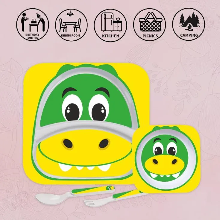 Kids Crocodile Meal Set