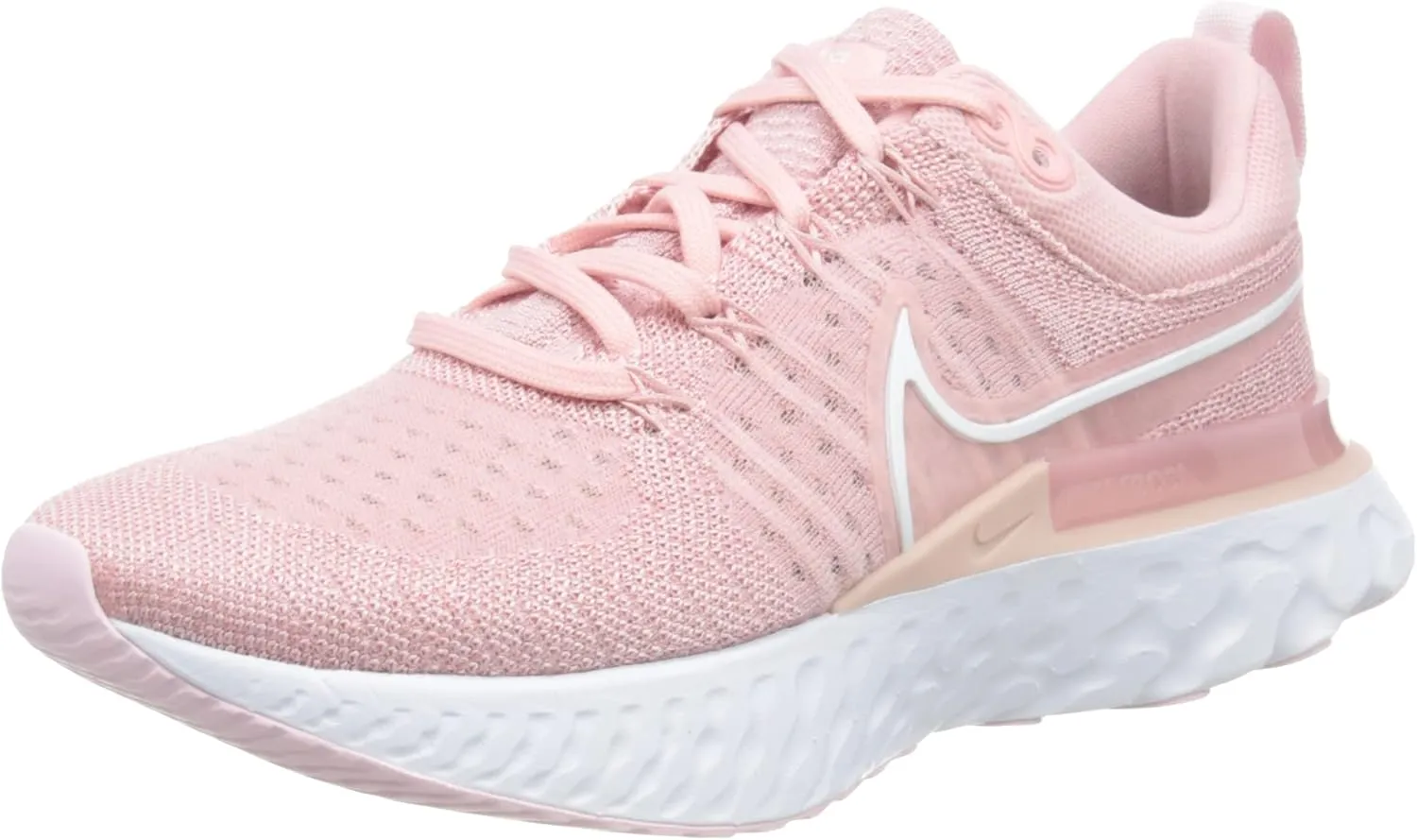 NIKE Women's Stroke Running Shoe, Champagne MTLC Red Bronze, 5