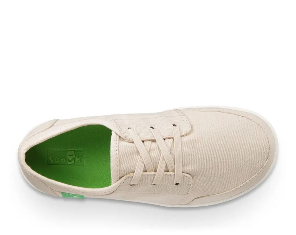 Sanuk Lil Vagabond Lace Sneaker Natural - Toddler