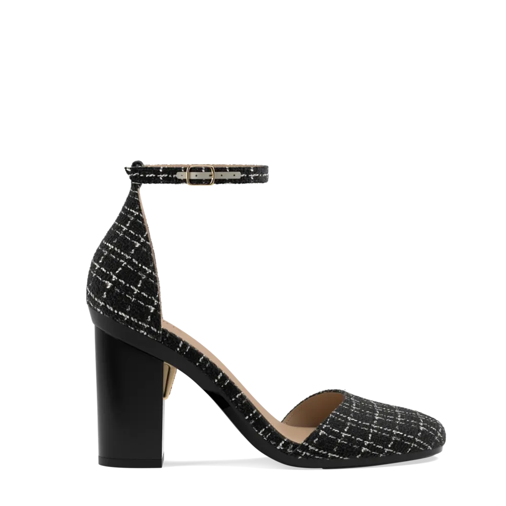 The Jocelyn - Coal Tweed 4 Block