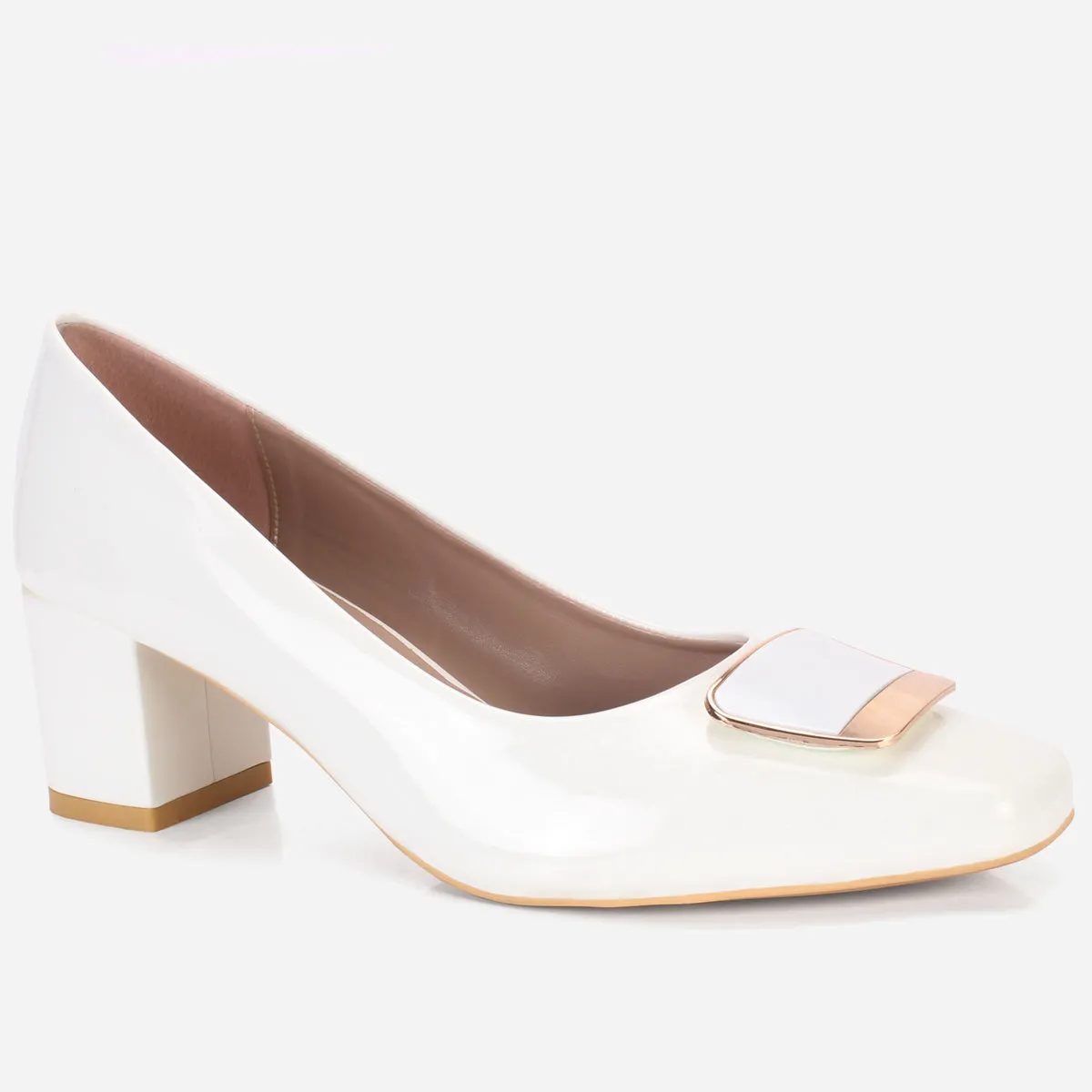 Women's "ZOALA" Block Heeled Slip on Courts