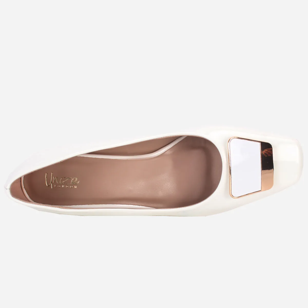 Women's "ZOALA" Block Heeled Slip on Courts
